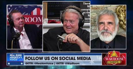 Jerome Riviere & Dr. Robert Malone discuss Covid Vaccines and Standing up for Freedom - Real America's Voice News